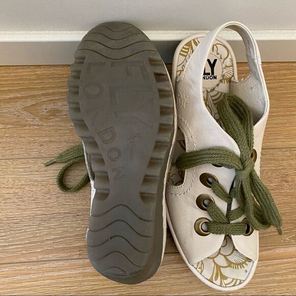 Fly LONDON-YLVA LACE UP LEATHER SANDALS - Picture 10 of 11